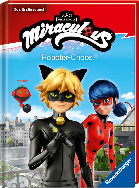 Immagine prodotto Ravensburger Miraculous: Roboter-Chaos - Das Erstlesebuch zur Serie (Tedesco, Anne Sheller, 2024)
