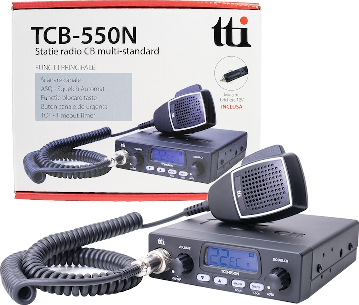 Actual product image Aim TTi CB TTi TCB-550 N radio with automatic squelch