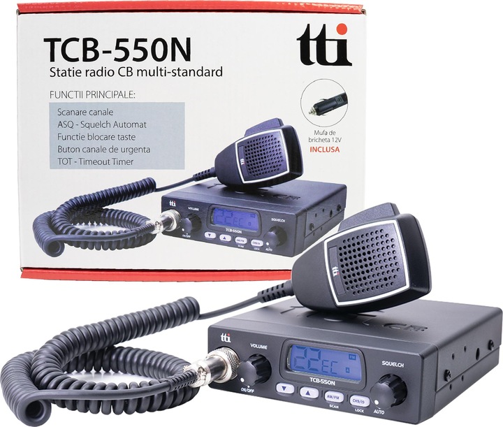 Actual product image Aim TTi CB TTi TCB-550 N radio with automatic squelch