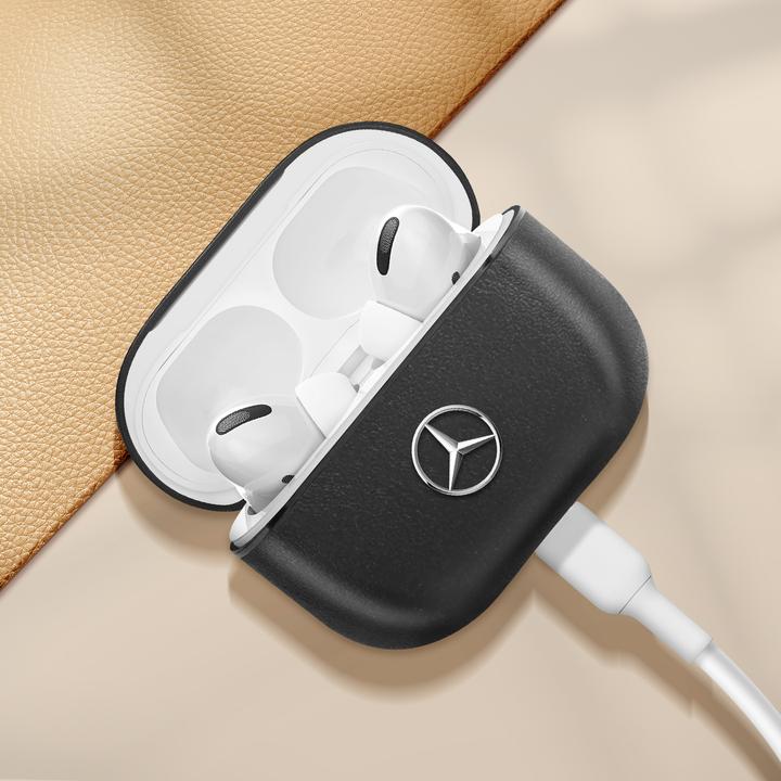 Image du produit Mercedes-Benz MEAPCSLBK Couverture pour AirPods Pro czarny/black Electronic Line (Manchon pour casque d'écoute)