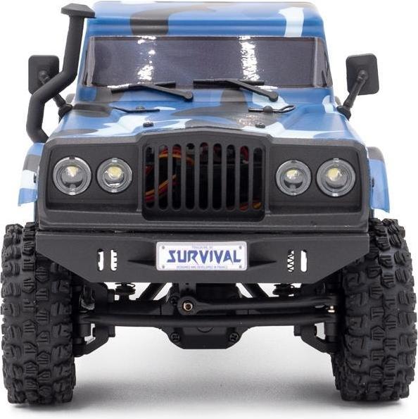 Actual product image Hobbytech Scale Crawler CRX18 Pick-up 4WD Blue, RTR, 1:18 (RTR Ready-to-Run)