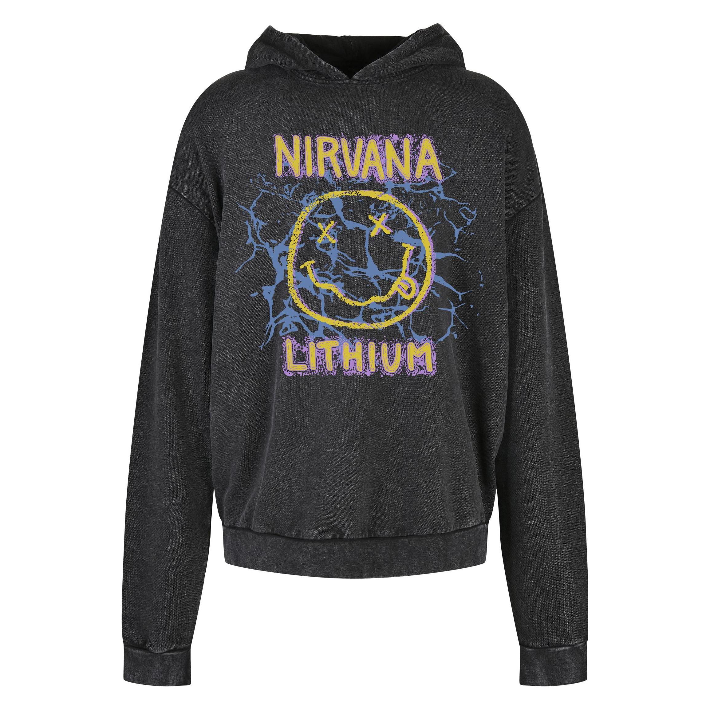 Mister Tee, Herren, Pullover, Lithium Oversize Hoody - 16559, Grau, (L)