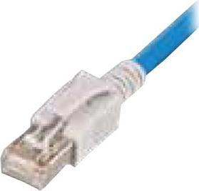 Produktbild Wirewin Cat.6A LED Patchkabel 1m blau (S/FTP, CAT6a, 1 m)