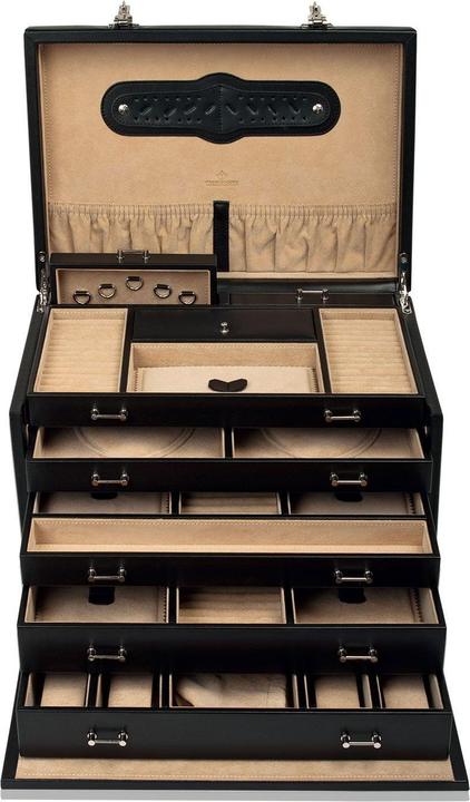 Produktbild Windrose Schmuck- & Uhrenkoffer Ambience 5 - Schwarz