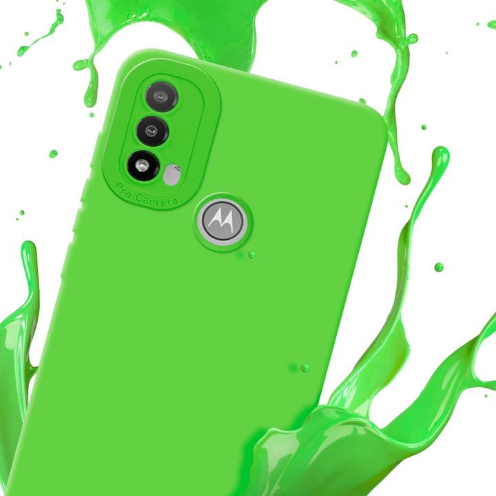 Produktbild Cadorabo Hülle für Motorola MOTO E20 im TPU Fluid LM162 Style (Motorola Moto E20)