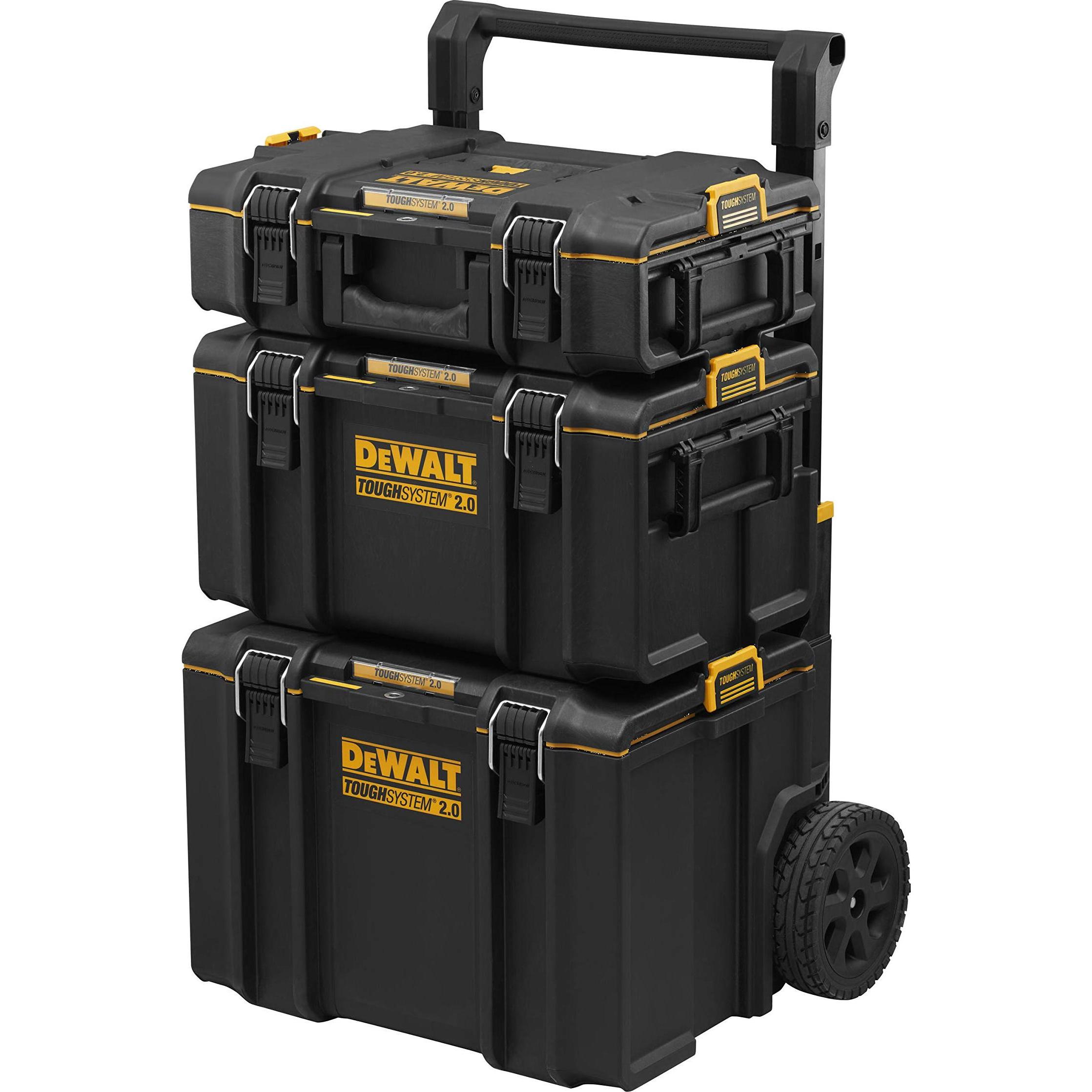 DeWalt, Werkzeugkoffer, Toughsystem Mobile Box Bundel (3 Teile)