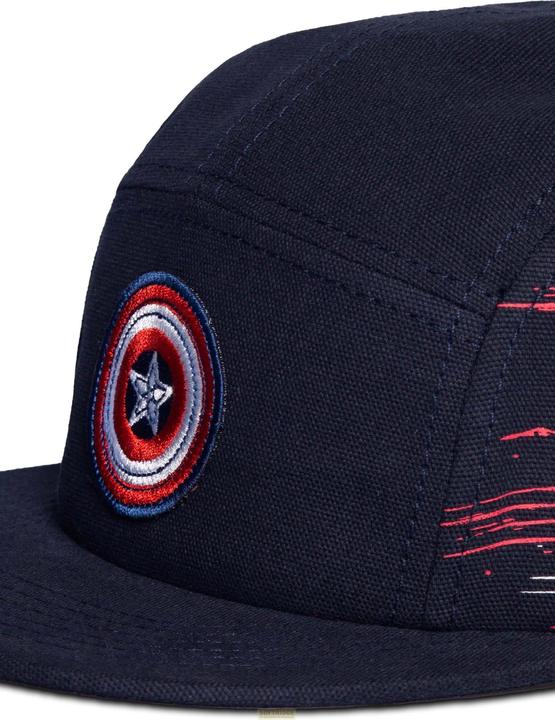 Image du produit Difuzed Captain America - Casquette 6 panneaux Shield (Taille unique)