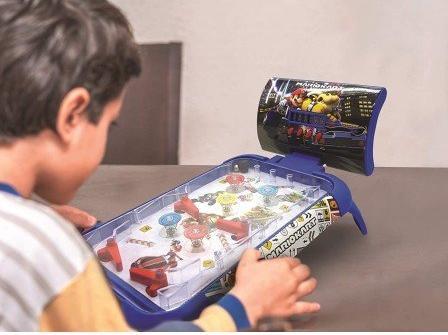 Immagine prodotto Lexibook Flipper elettronico Mario Kart con effetti luminosi e sonori (Tedesco, Francese, Italiano, Inglese)