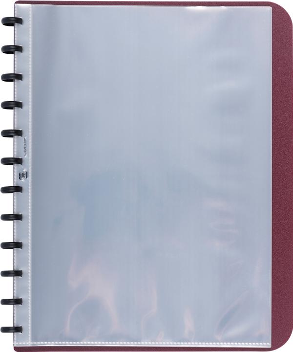 Produktbild Elba vario-zipp Ringmappe manageMe!, DIN A4, bordeaux Ringdurchmesser: 21 mm, Ringfarbe: silber-metallisc (A4, 1 x)