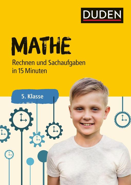 Produktbild Mathe in 15 Minuten - Rechnen und Sachaufgaben 5. Klasse (Deutsch, 2018)