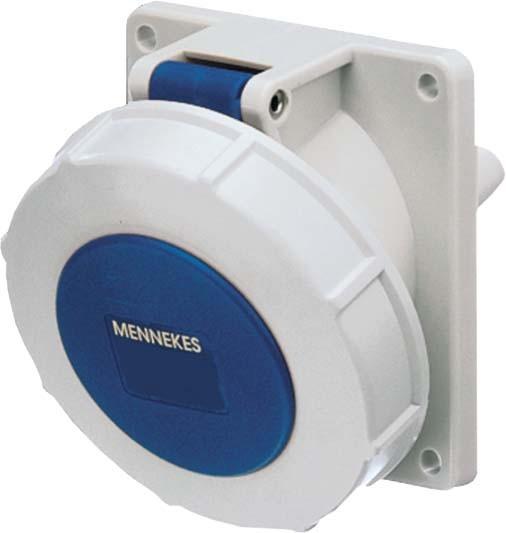 Actual product image Mennekes MEN 1802 32A3P 6H230V Junction box TwinCONTACT IP67