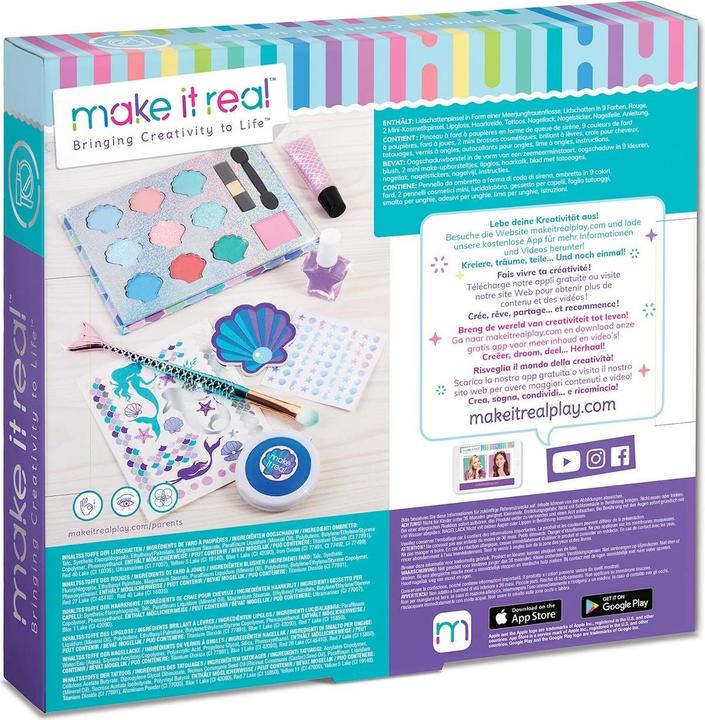 Productafbeelding Make it Real Zeemeerminnen Schoonheidsset