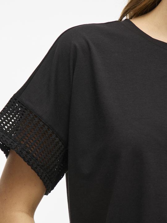 Actual product image Vila VIZIMA Rundhals Oberteil mit kurzen Ärmeln (XL)