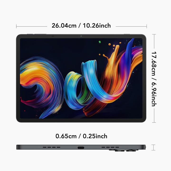 Productafbeelding TCL Nxtpaper 11 Plus (Alleen WLAN, 11.50", 256 GB, Siderisch grijs)