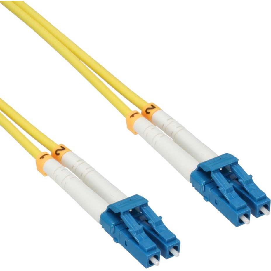 InLine LWL Duplex Kabel (LSOH, CAT6, 3 m), Netzwerkkabel