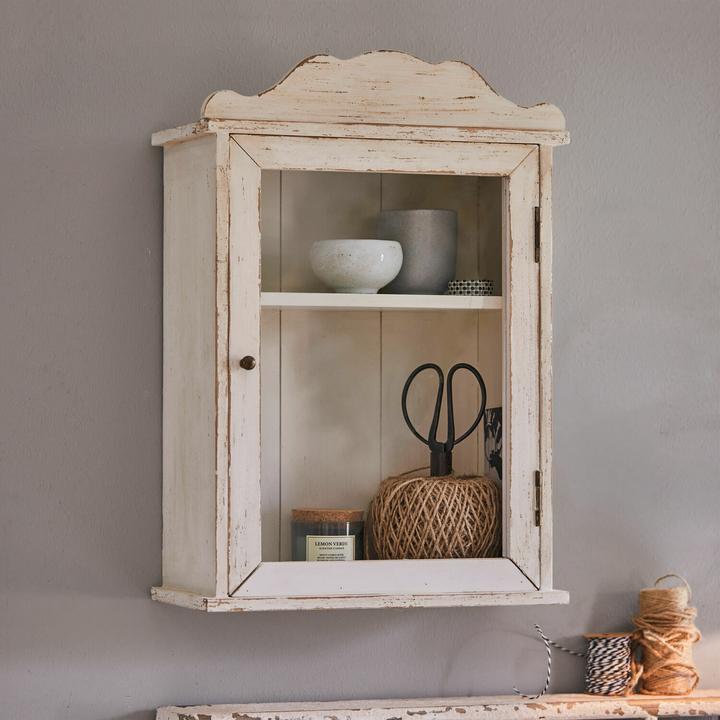 Produktbild Loberon Wandschrank Sandrine antikweiss (35, B, H, T 50, 18 cm)