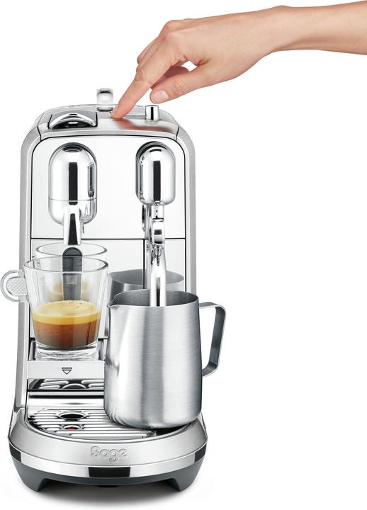 Produktbild Sage Nespresso Creatista Plus SNE800BSS Stainless Steel (SNE800BSS4ENL1) (NESPRESSO Original)