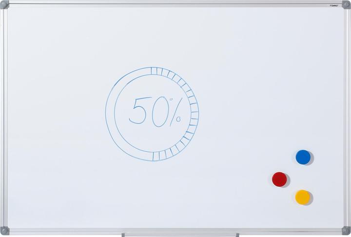 Actual product image Dahle Whiteboard c Board 96151 (W x H) 90 cm 60 Landscape or portrait format, Incl. storage tray (90 x 60 cm)
