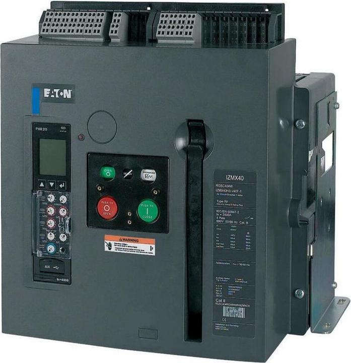 Produktbild Eaton Leistungsschalter, 3-polig, 4000 A, 66 kA, P Messung, IEC, Festeinbau 183581