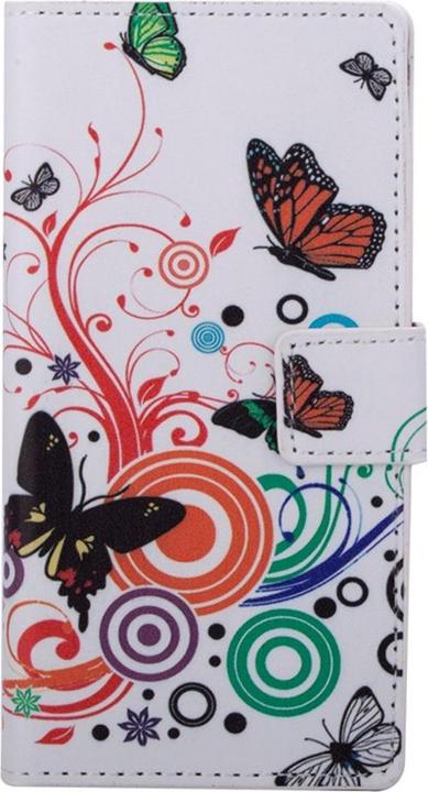 Produktbild König Design Handyhülle Tasche für Handy LG Spirit Bunte Schmetterlinge