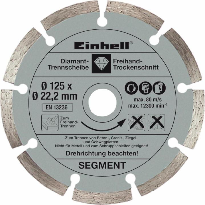 Actual product image Einhell Angle grinder 125 mm 750 W T (125 mm)