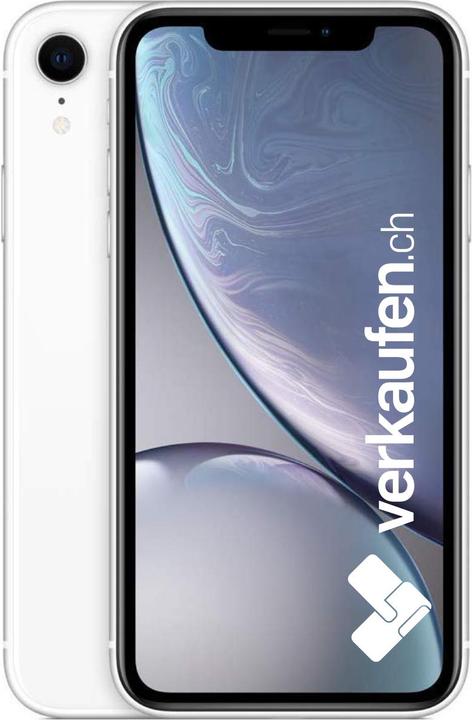 Immagine prodotto verkaufen.ch iPhone Xr (128 GB, Bianco, 6.10", 12 Mpx, SIM + eSIM, A / Come nuovo)