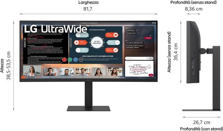 Image du produit LG 34U650A-B (3440 x 1440 pixels, 34")