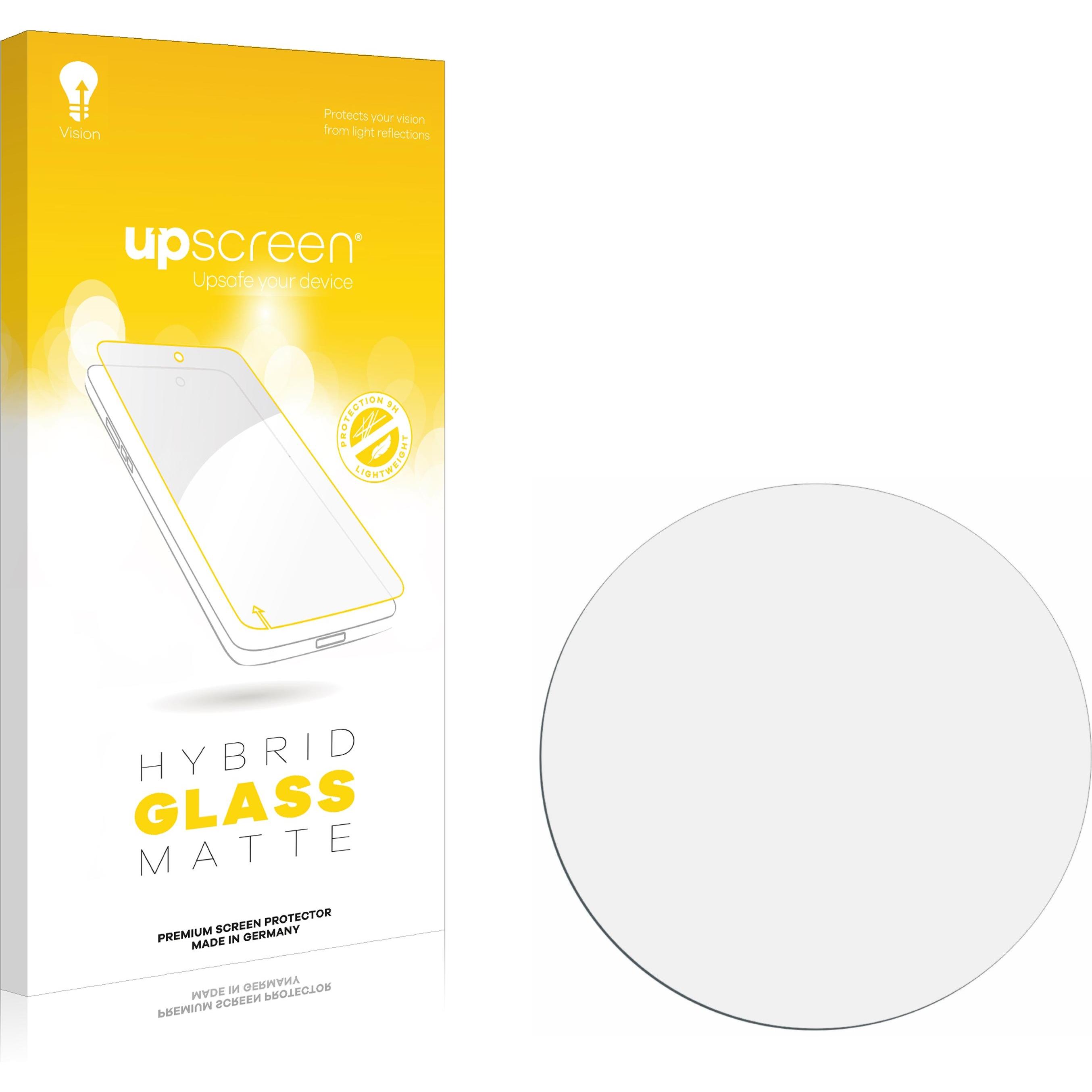 upscreen Schutzglas Schutzfolie Displayschutz Display Schutz Glas Folie matt, Smartwatch Schutzfolie, Grau