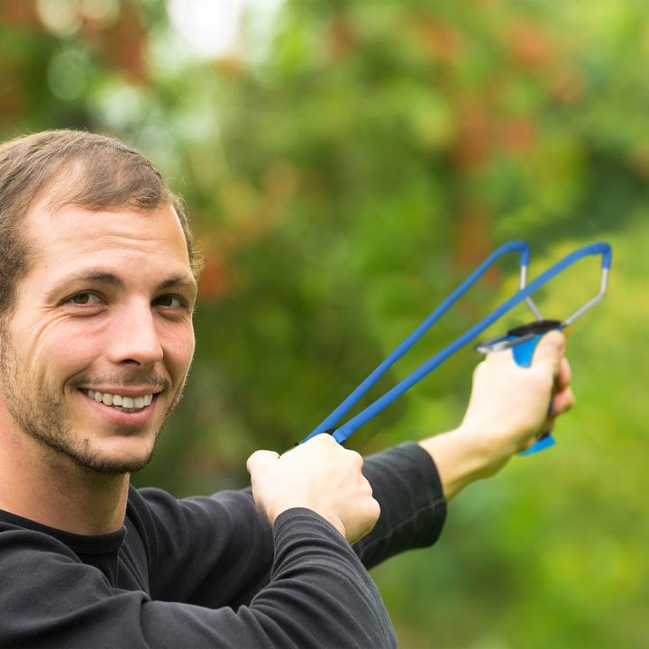 Produktbild Relaxdays Steinschleuder