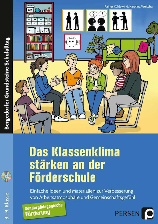 Actual product image Das Klassenklima stärken an der Förderschule (German, Karolina Weisshar, Rainer Kühlewind, 2018)