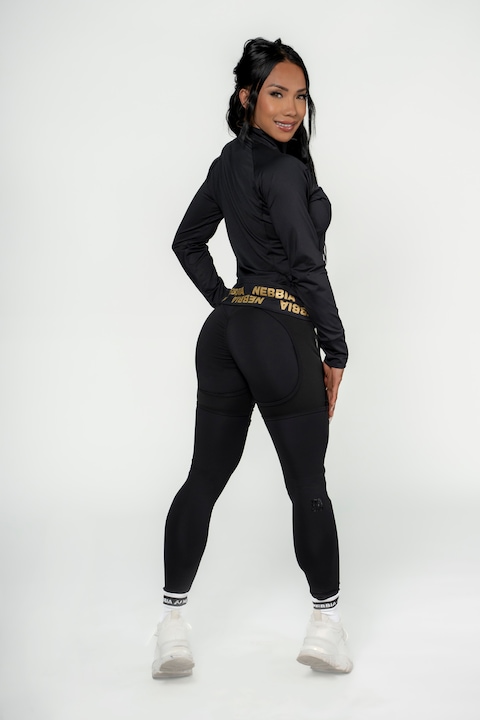 Image du produit Nebbia Women's High Waist Leggings Intense Mesh 838 black (S)