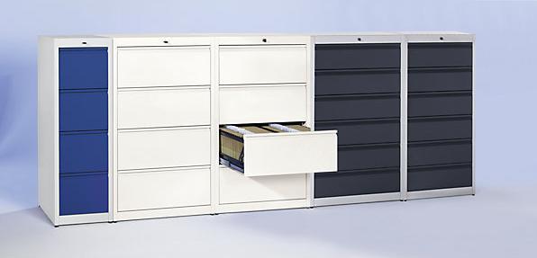 Image du produit Mauser Armoire à fiches, poignées (80 x 60 x 135 cm)