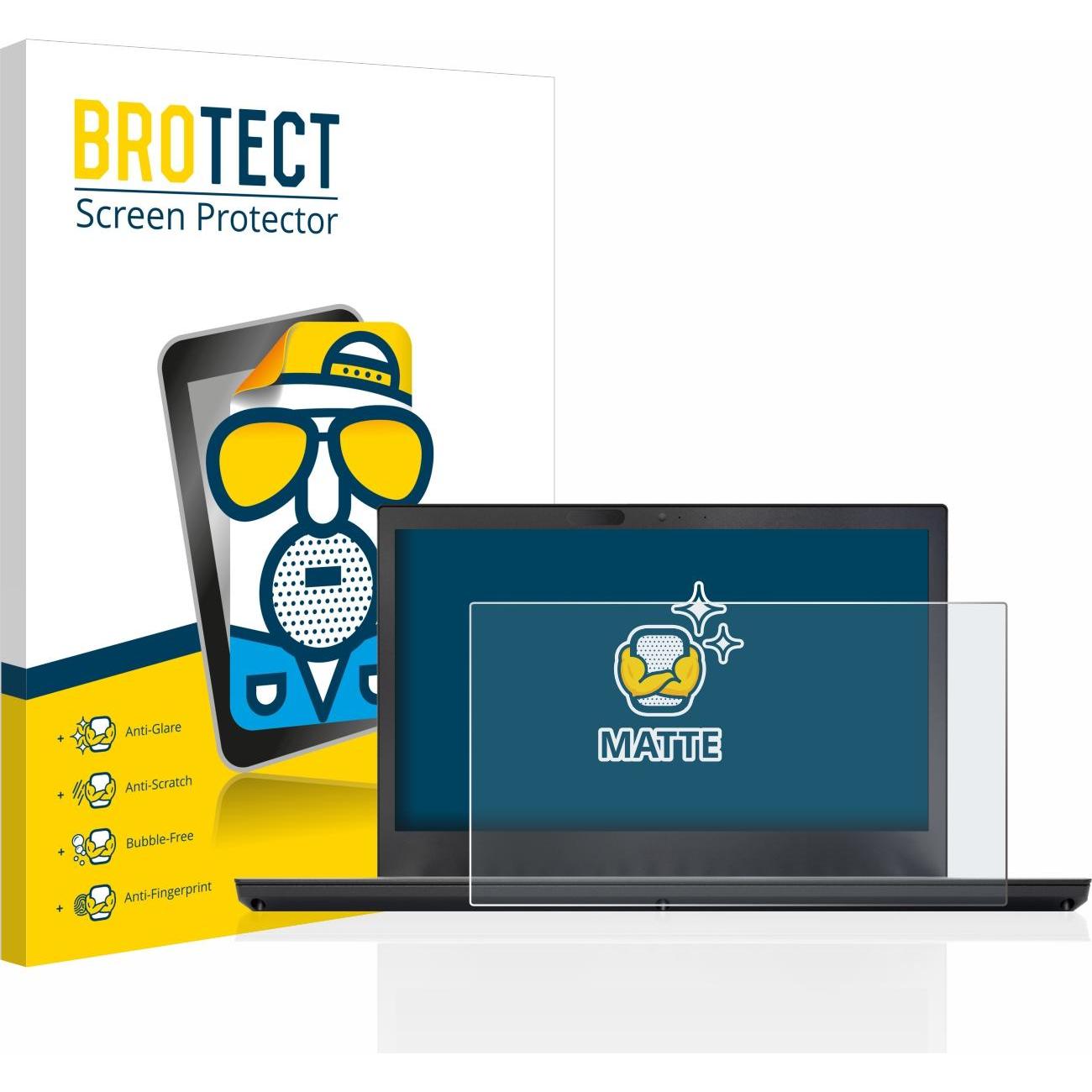 BROTECT Entspiegelungs-Schutzfolie Displayschutz Matt (470"), Notebook Schutzfolie