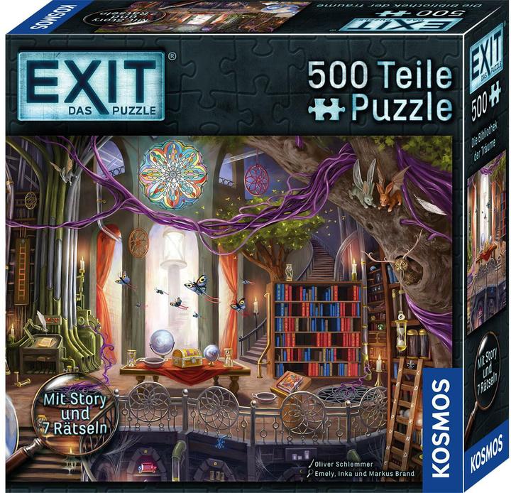 Produktbild Kosmos EXIT: Die Bibliothek der Träume Deutsch (500 Teile)