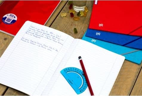 Actual product image Oxford Exercise book (A4, Lined, Hardcover)