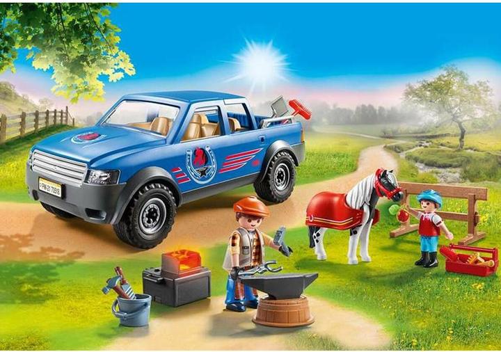 Productafbeelding Playmobil Mobiele hoefsmid (70518, Playmobil Land)