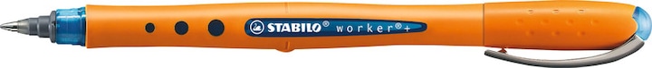 Image du produit STABILO worker+ Roller à encre (Vert, Rouge, Bleu, Noir, 4 x)