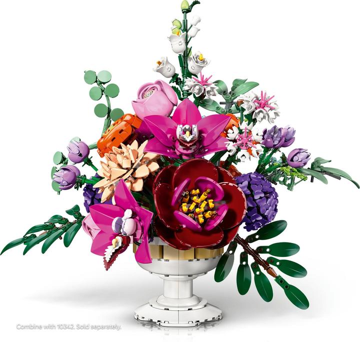 Actual product image LEGO Flower arrangement (10345, LEGO Botanical, LEGO Rare Sets)