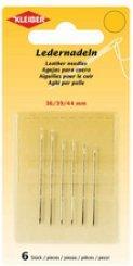 Kleiber Leather needle set, 6 pieces