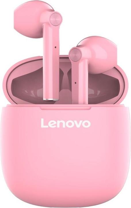 Lenovo Auricolari Bluetooth 5.0 Ipx5 Water Resistant Ht30 Rosa (25 h, Senza fili)