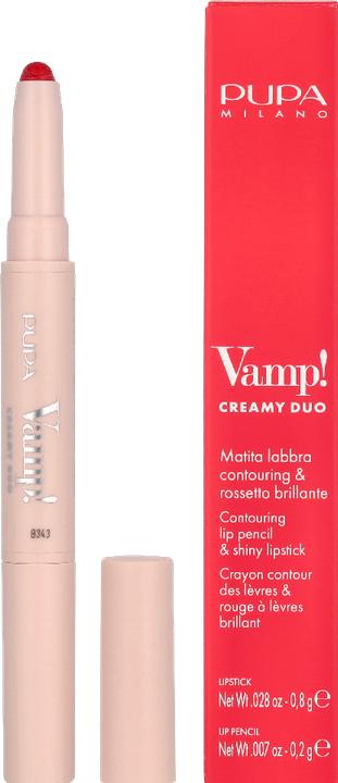 Actual product image Pupa Milano Pupa Vamp! Creamy Duo True Red 10 (010 True Red)