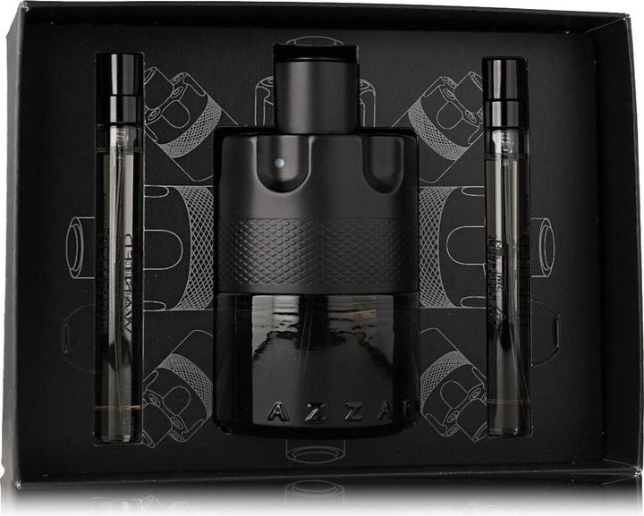 Actual product image Azzaro The Most Wanted Intense EDT Gift Set 100ml and EDT Minis 2 x 10ml 100ml (Perfume set)