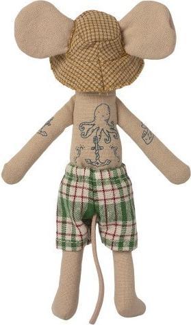 Actual product image Maileg Beach Mouse, Daddy in Cabin de Plage