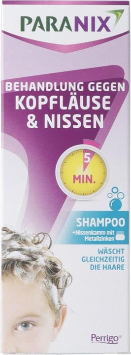 Image du produit Paranix 5 min + peigne (200 ml, Shampoing liquide)