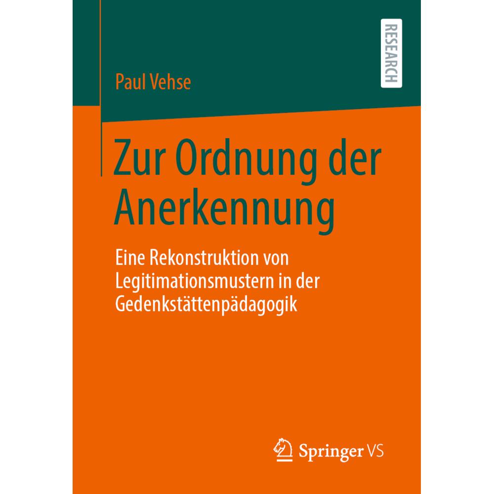 Thumbnail - Zur Ordnung der Anerkennung, Fachbücher von Paul Vehse