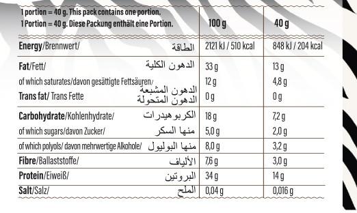 Actual product image Go Fitness ONO Bar Box (12 pcs., 480 g)