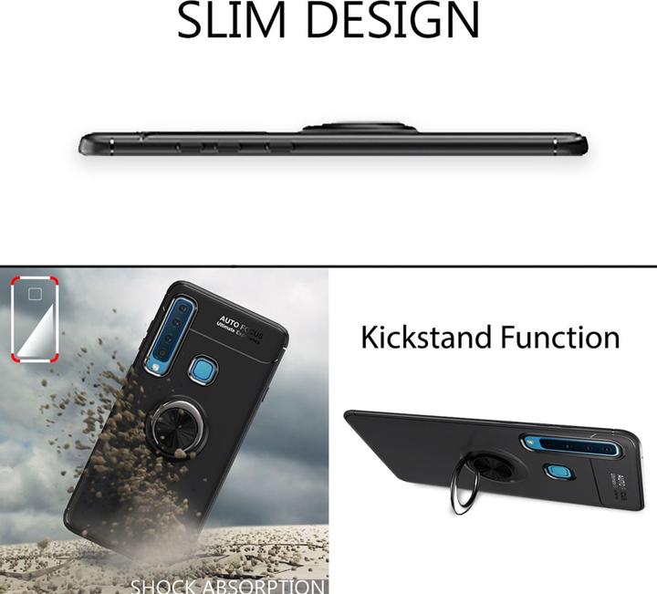 Immagine prodotto Nalia Custodia per cellulare con anello magnetico (Samsung Galaxy A9)