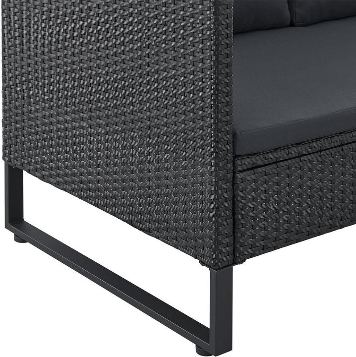 Produktbild Juskys Polyrattan Lounge