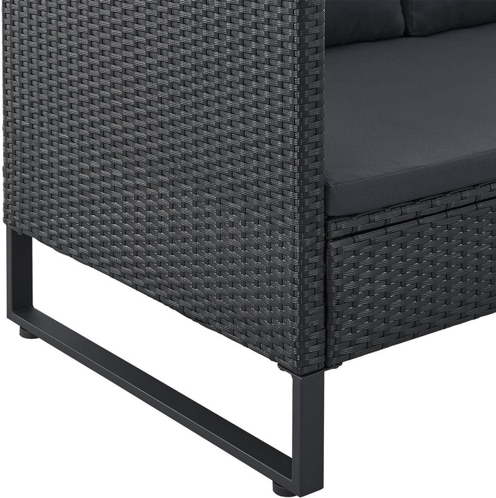 Actual product image Juskys Polyrattan Lounge