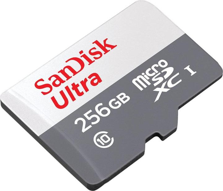 Immagine prodotto SANDISK Ultra Lite microSDXC Ad. 256GB 100MB/s (256 GB, microSDXC, U1, UHS-I)